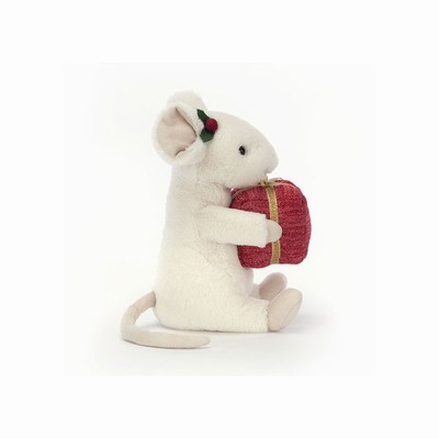 Jellycat Merry Mouse Present USA | 72983SWVQ